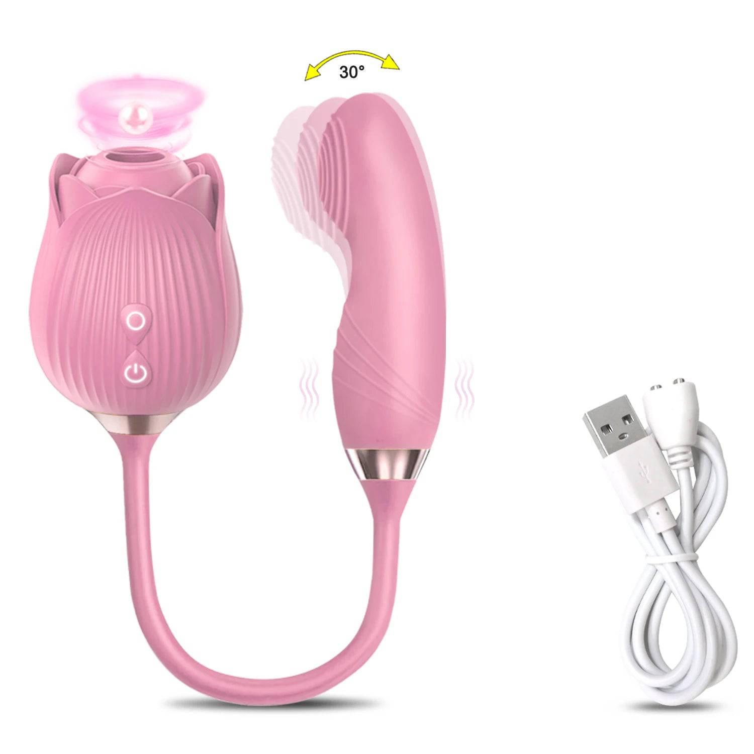 Sucking Vibrator for Women – Vagina Patting & Clit Stimulator - Passion Pulse Adult