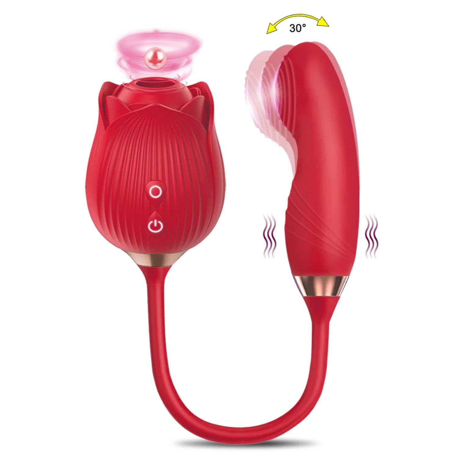 Sucking Vibrator for Women – Vagina Patting & Clit Stimulator - Passion Pulse Adult
