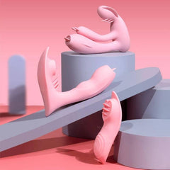 Bluetooth APP-Controlled Wearable Rabbit Vibrator - Passion Pulse Adult