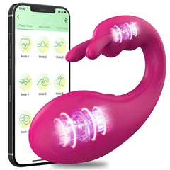 Bluetooth APP Wireless Vibrating G-Spot & Clitoris Stimulator - Passion Pulse Adult