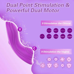 Wireless Bluetooth APP Vibrator - Wearable Clitoris Stimulator - Passion Pulse Adult