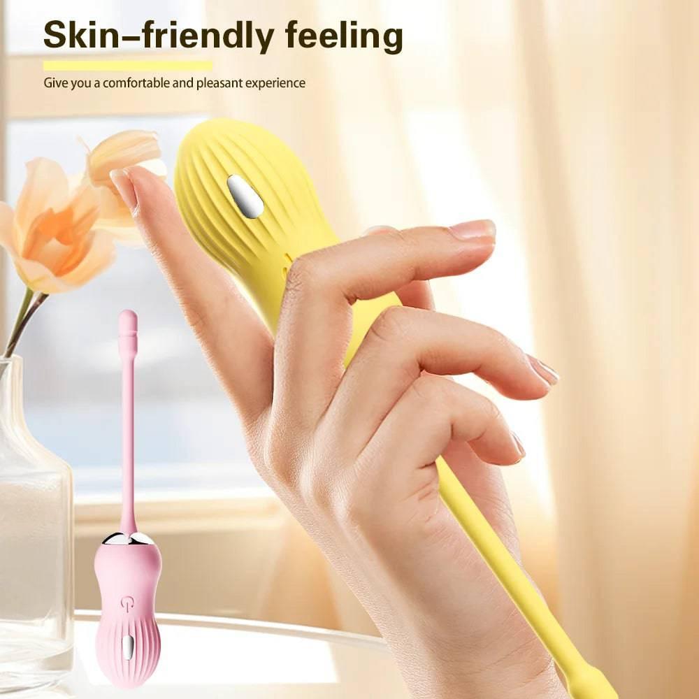 Wireless Remote-Controlled Electric Shock Vibrating Egg - Passion Pulse Adult