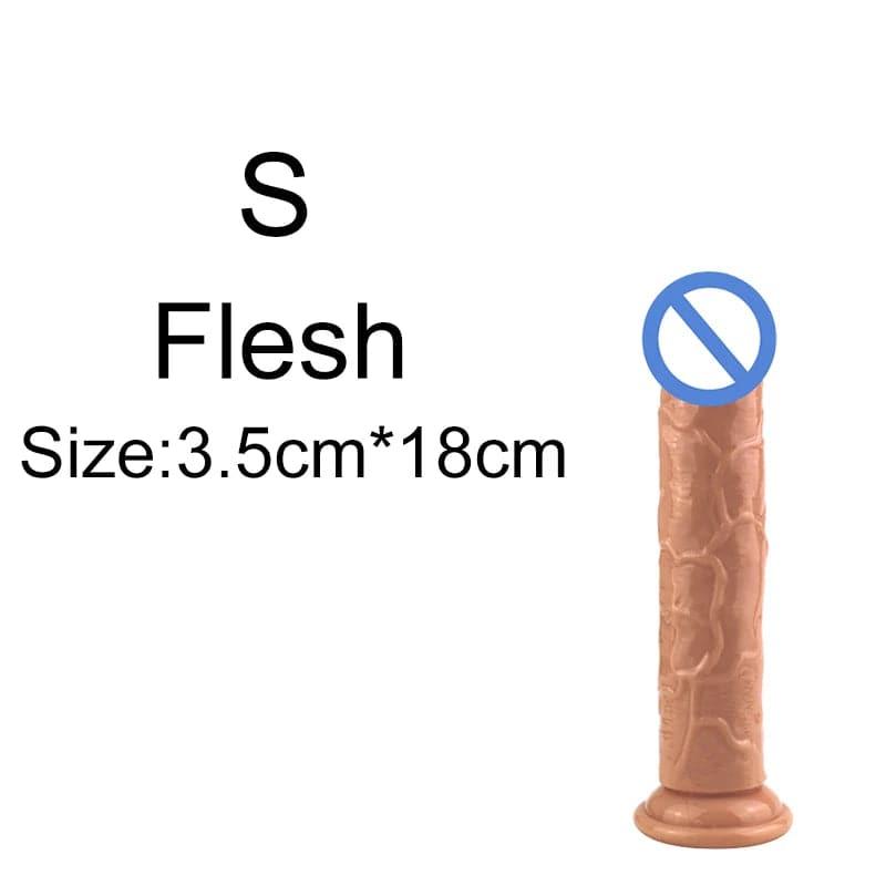 Affordable Realistic Jelly Dildo – 6 Sizes - Passion Pulse Adult