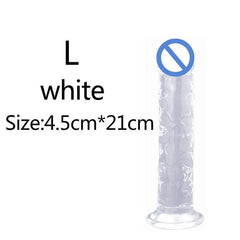 Affordable Realistic Jelly Dildo – 6 Sizes - Passion Pulse Adult