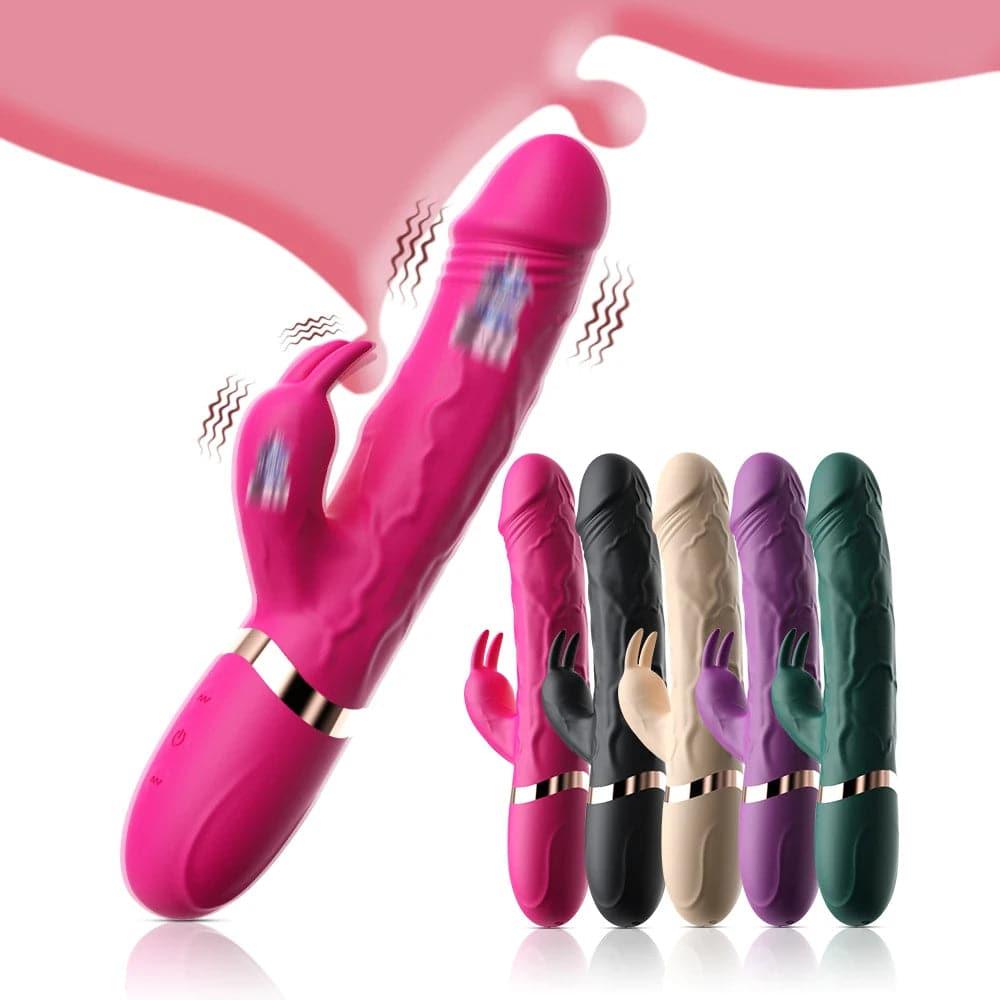 10-Speed G-Spot Rabbit Vibrator - Passion Pulse Adult