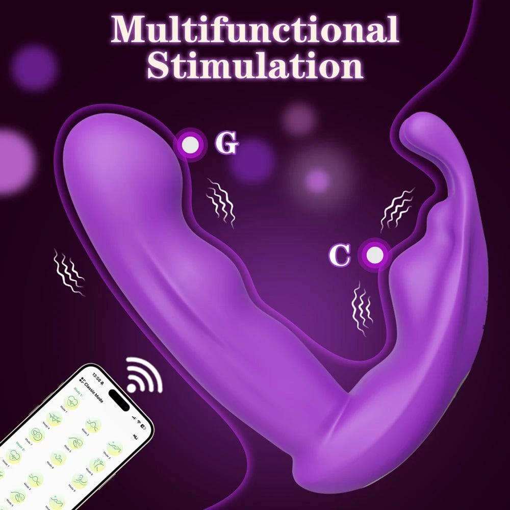 APP-Controlled Vibrator for Women – Clitoris & G-Spot Stimulator - Passion Pulse Adult