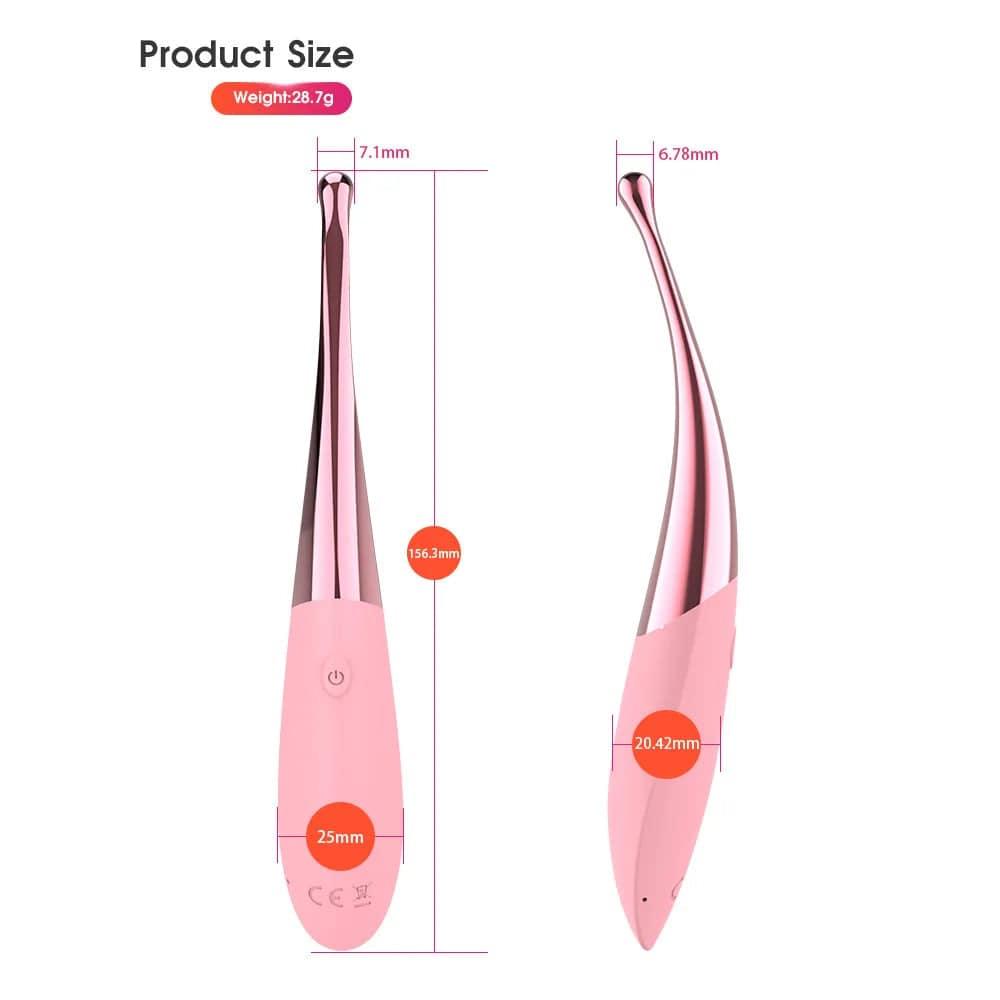 Powerful High-Frequency G Spot Vibrator: Nipple & Clitoris Stimulator - Passion Pulse Adult
