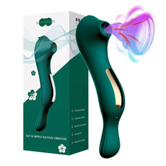 Powerful Sucking Vibrator with Vacuum Suction - Passion Pulse Adult