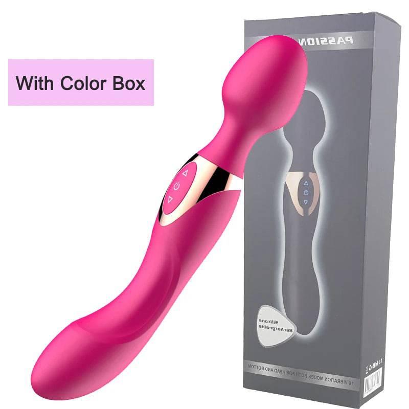 Powerful Magic Wand Vibrator for Women – Clitoral & Body Massage - Passion Pulse Adult