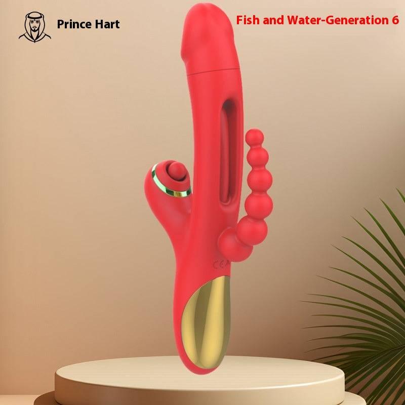 3-in-1 Sucking, Patting, Vibrating Clitoral Wand - Passion Pulse Adult