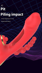 3-in-1 Sucking, Patting, Vibrating Clitoral Wand - Passion Pulse Adult