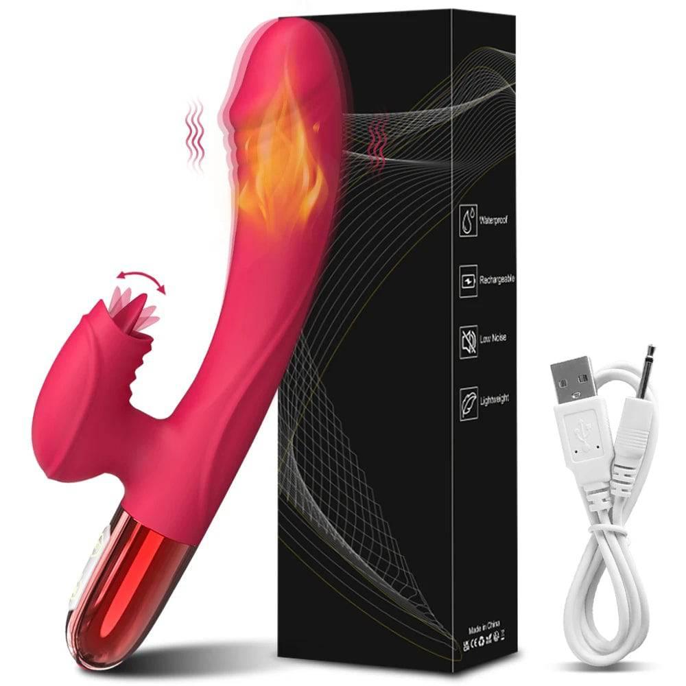 Dual-Point G-Spot Vibrator | Clitoral & Vaginal Massage - Passion Pulse Adult