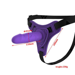 Women's Wearable Strap-On Dildo with Fake Anus - Passion Pulse Adult