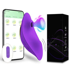 APP Bluetooth Wearable Sucking Vibrator - Passion Pulse Adult