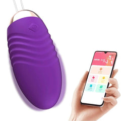 APP-Controlled Wireless Vibrating Egg – Wearable G-Spot & Clitoral Stimulator - Passion Pulse Adult