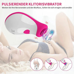Discreet Clit Sucker Vibrator: 8 Modes Oral & Clit Stimulator - Passion Pulse Adult