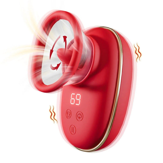 Clitoral Vibrator: Sucking & Licking Tongue Sex Toy, Nipple - Passion Pulse Adult