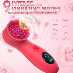 PASSION PULSE Clitoral Vibrator – Vacuum Sucking & Licking Tongue Toy - Passion Pulse Adult