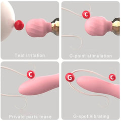 Powerful Wand Vibrator for Women – 10 Modes, Clit & G-Spot Stimulator - Passion Pulse Adult