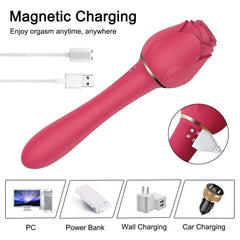 Rose Sucking Vibrator - Passion Pulse Adult