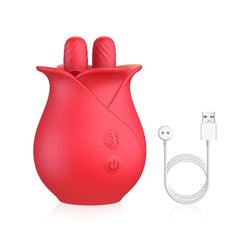 ROSE TONGUE™️ 3D Realistic Oral Sex Toy - Passion Pulse Adult