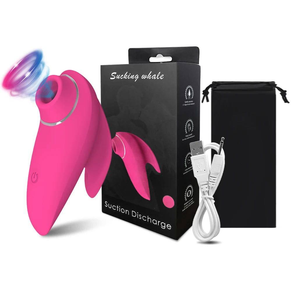 Sucking Vibrator for Women: Vibrating Sucker Oral Clitoris Stimulator, Sex Suction Toy - Adult Product - Passion Pulse Adult