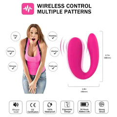 U-Shaped Couples Vibrator for Women – Clitoral & G-Spot Stimulator - Passion Pulse Adult