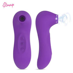 Sucking Vibrator – Clit, G-Spot & Nipple Stimulator - Passion Pulse Adult