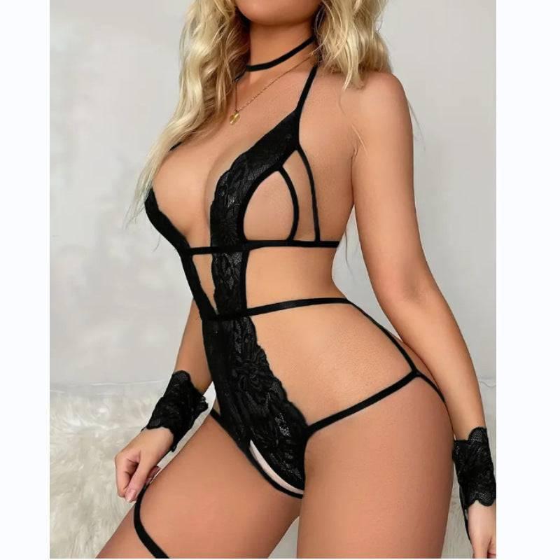 Provocative Lace Bodysuit - Passion Pulse Adult