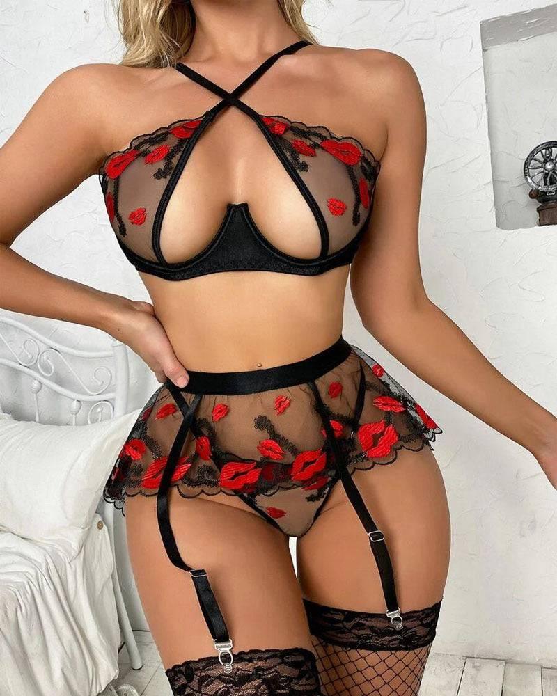 Romantic Mesh Lingerie - Passion Pulse Adult