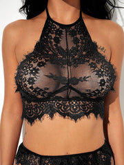 Sexy Suspender Three-Piece Set - Passion Pulse Adult