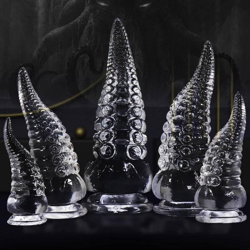 Octopus Tentacle Dildo – Monster-Inspired Anal Plug & Vaginal Dilator - Passion Pulse Adult
