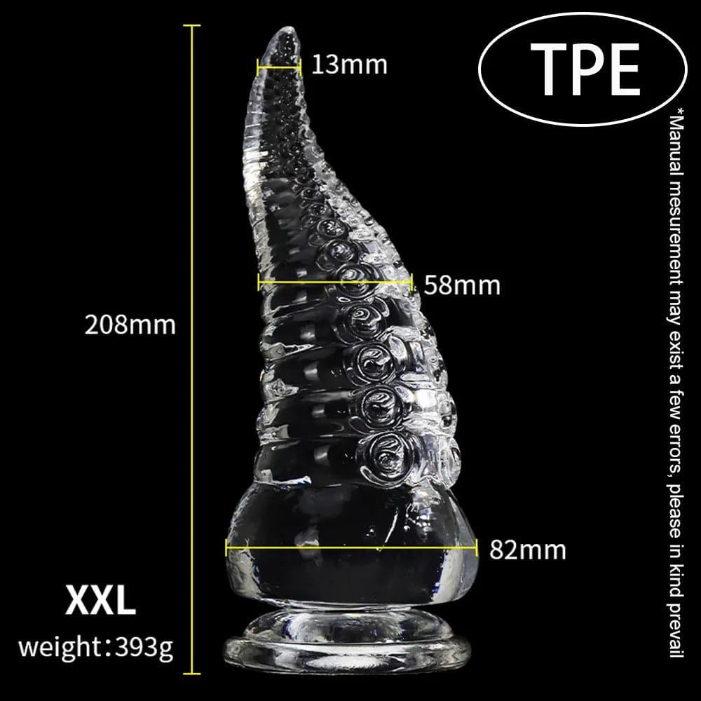Octopus Tentacle Dildo – Monster-Inspired Anal Plug & Vaginal Dilator - Passion Pulse Adult