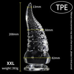 Octopus Tentacle Dildo – Monster-Inspired Anal Plug & Vaginal Dilator - Passion Pulse Adult