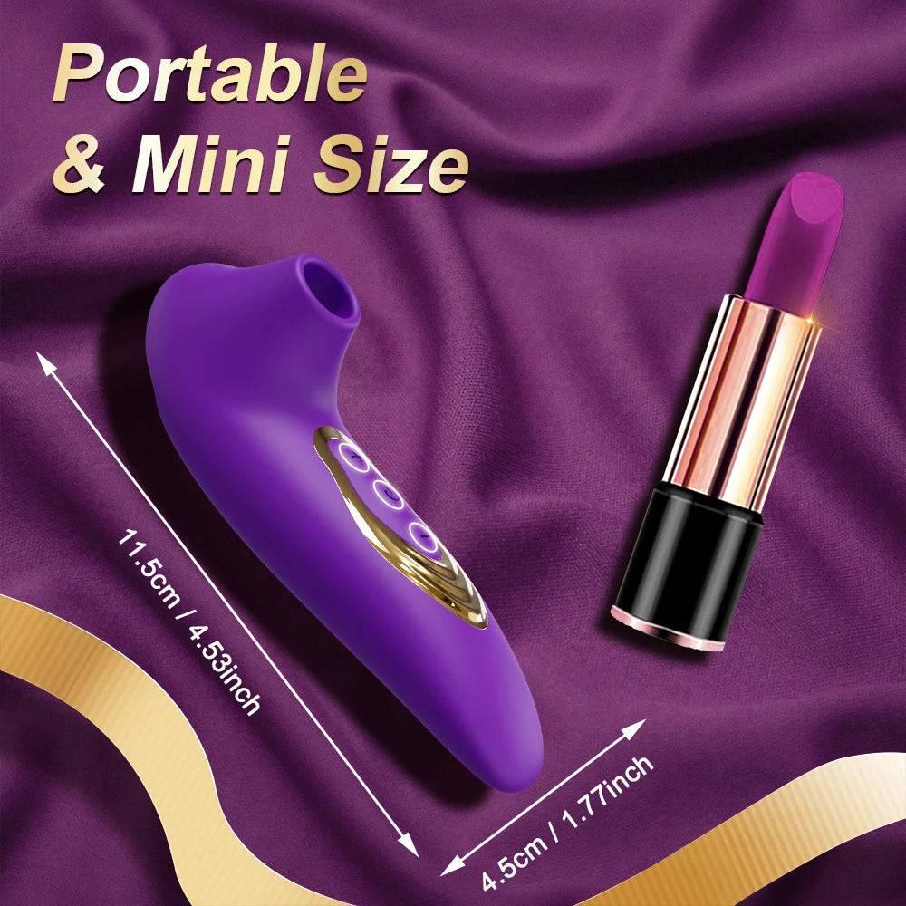 PASSION PULSE Clitoris Sucking Vibrator Nipple & Clit Stimulator - Passion Pulse Adult