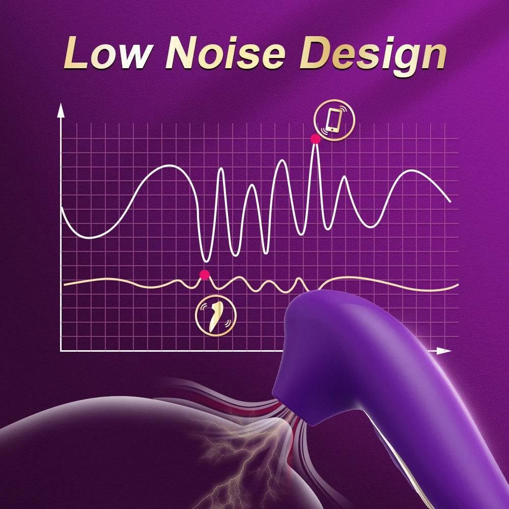 PASSION PULSE Clitoris Sucking Vibrator Nipple & Clit Stimulator - Passion Pulse Adult