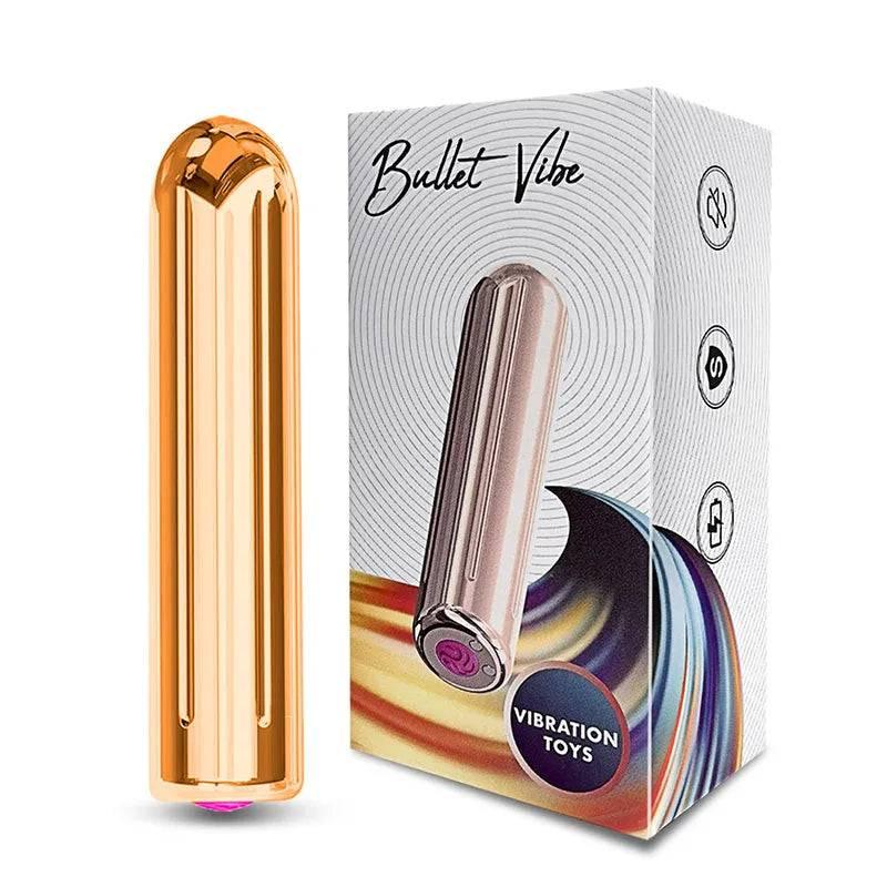 10-Speed Mini Bullet Vibrator - Passion Pulse Adult