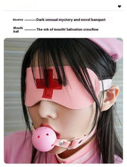 SM 11-Piece Set: Rope, Handcuffs, Nipple Clamps, Ball Gag - Passion Pulse Adult