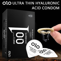 0.01mm Ultra-Thin Natural Latex Condoms - Passion Pulse Adult