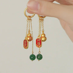 Chinese-style earrings with a luxurious and sophisticated vibe - Passion Pulse Adult