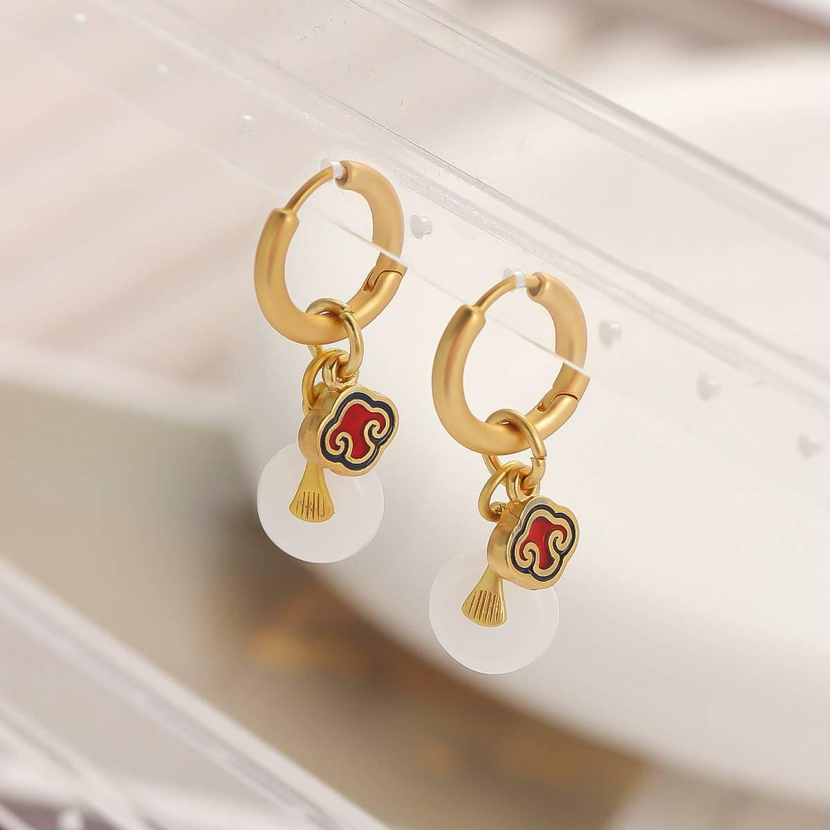 Chinese-style earrings with a luxurious and sophisticated vibe - Passion Pulse Adult