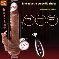 Fully Automatic Heated and Expandable Realistic Dildo - Passion Pulse Adult