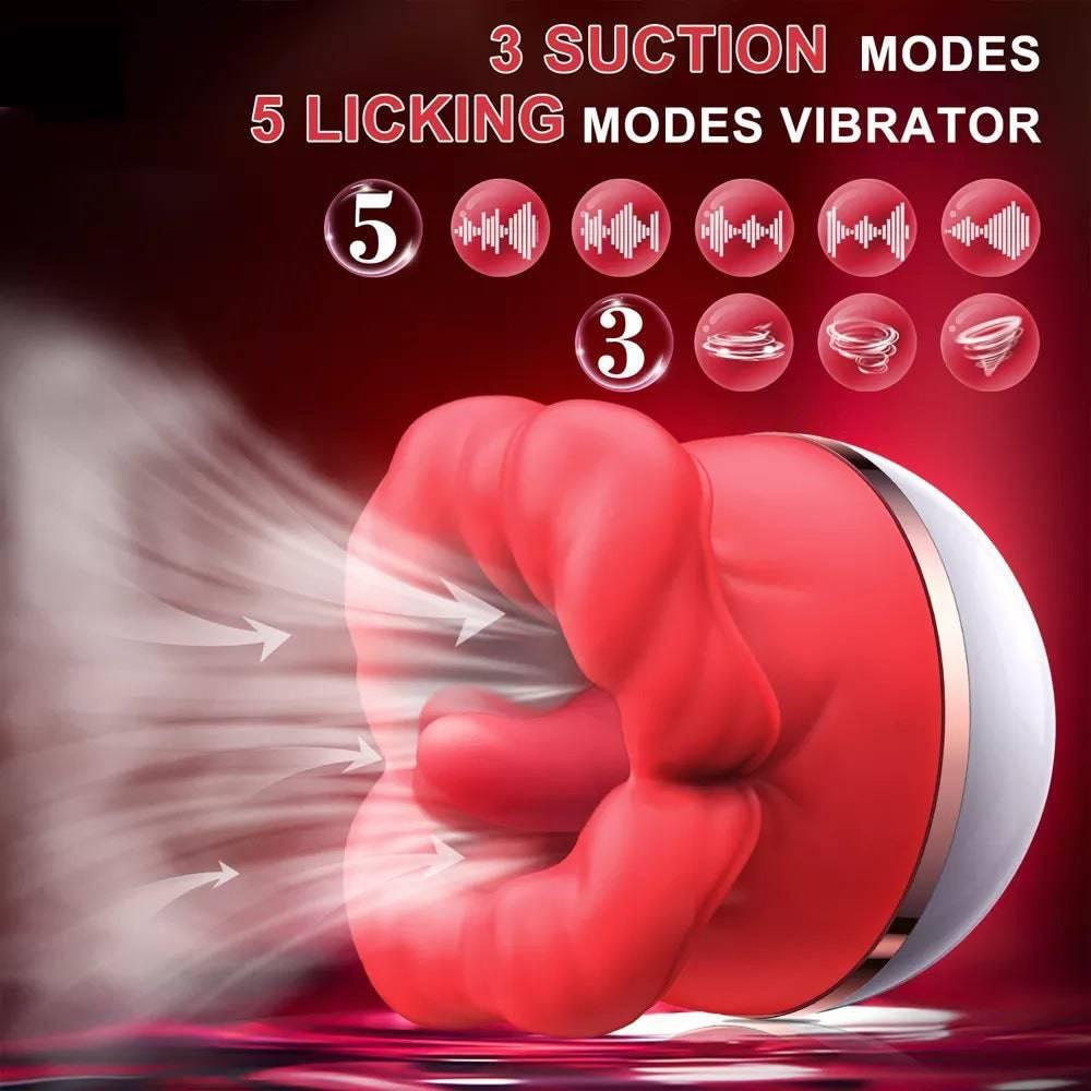 Automatic Tongue Sucking Clitoral Vibrator - Passion Pulse Adult