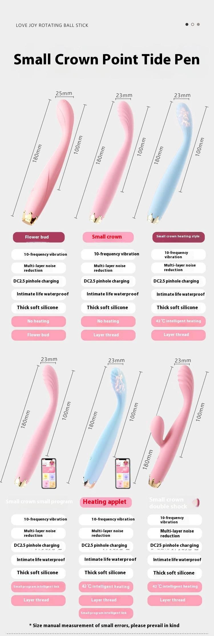 Passion Pulse Adult - Female Vibrating Wand – Clitoral Vibrator - Passion Pulse Adult