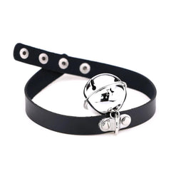 Harajuku Punk Rock Rivet Goth Choker | PU Leather Collar with Heart, Cross & Spikes | Hip Hop Bondage Jewelry for Women - Passion Pulse Adult