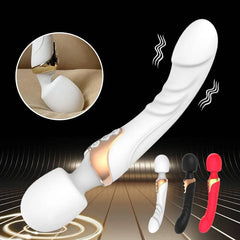 Powerful Wand Vibrator for Women – 10 Modes Clitoral & G-Spot - Passion Pulse Adult