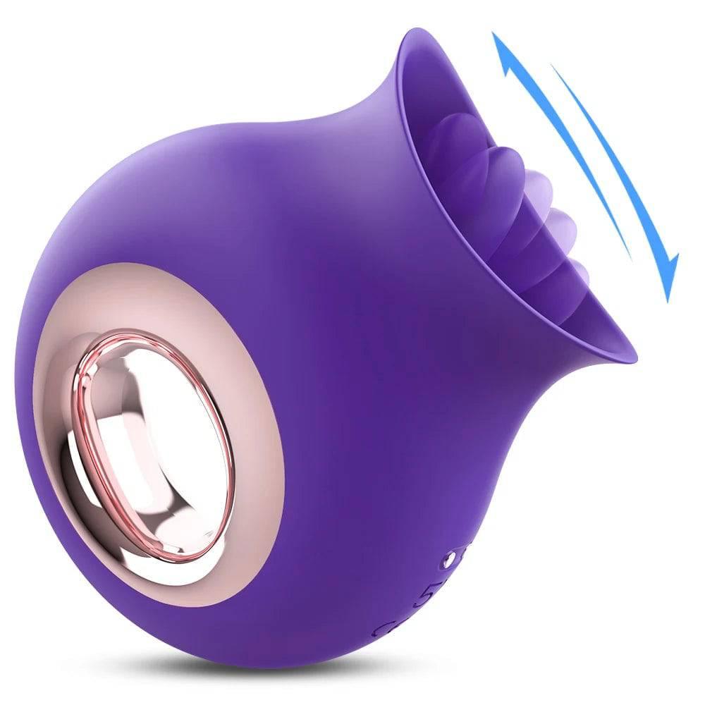 G-Spot & Clitoral Vibrator – Oral Tongue & Nipple Stimulator for Women - Passion Pulse Adult