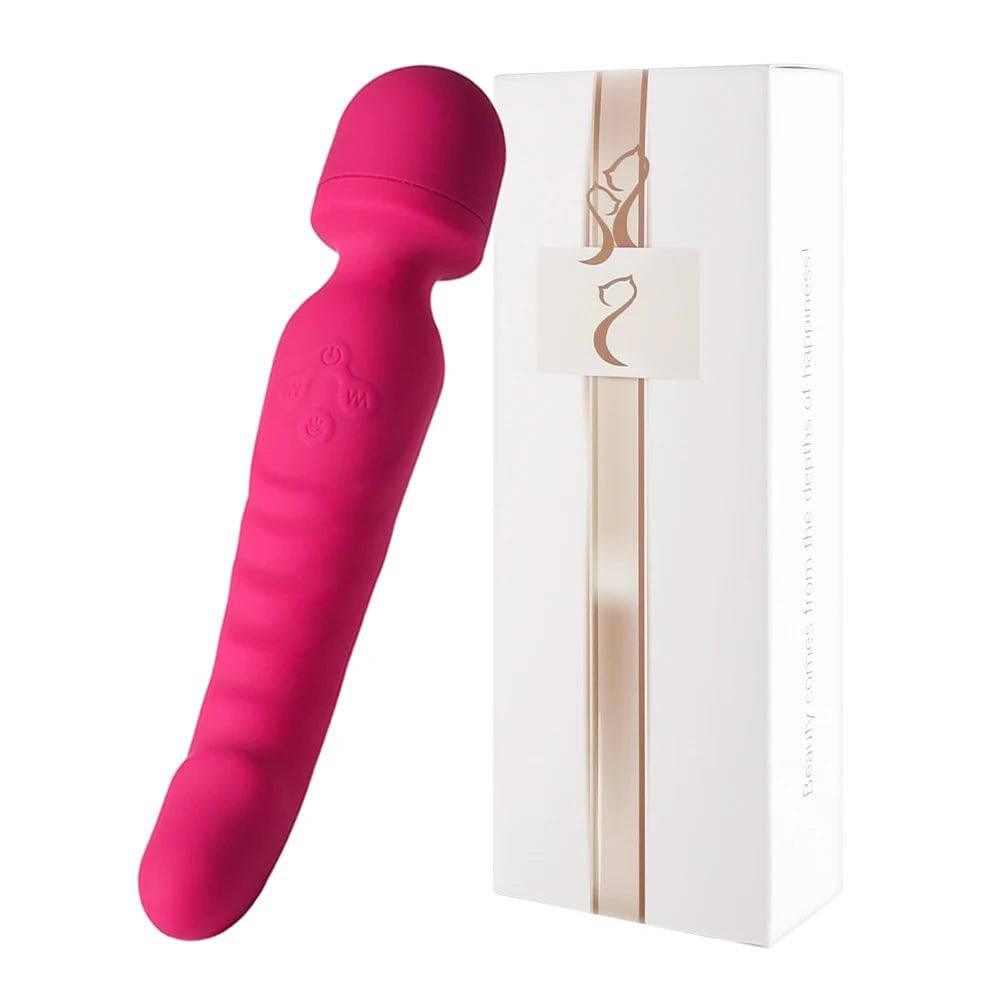 Powerful AV Magic Wand Vibrator – G-Spot & Clitoral Massager for Women - Passion Pulse Adult