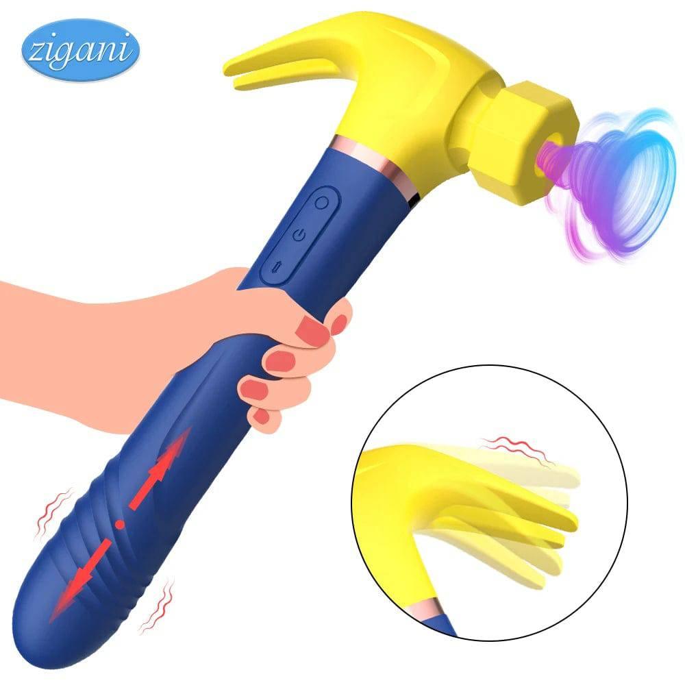 Multifunctional Hammer Vibrator - Passion Pulse Adult