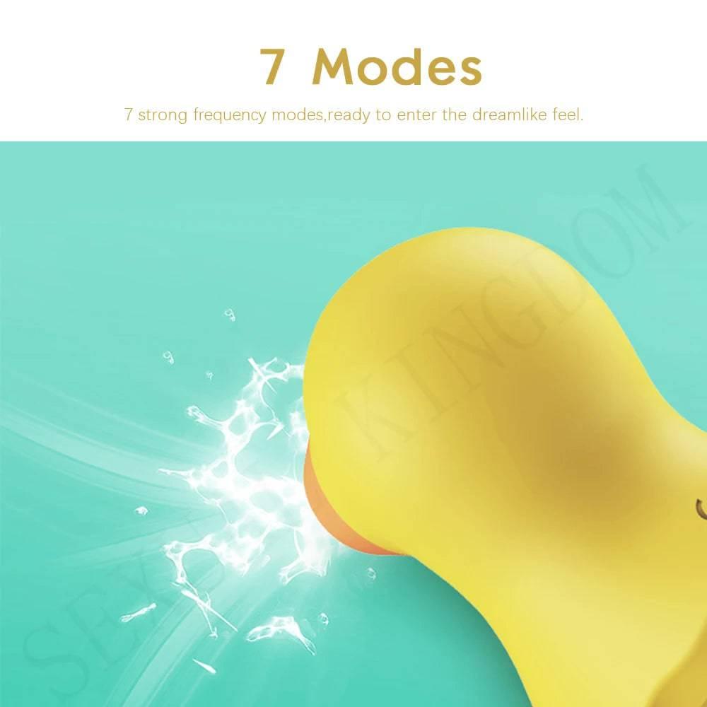 Duck-Shaped Sucking Vibrator - Passion Pulse Adult